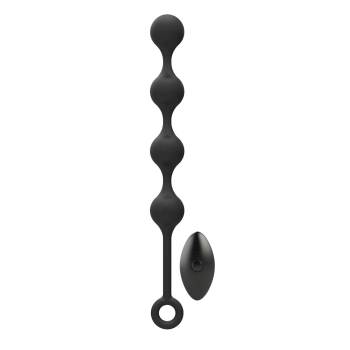 Nexus - Quattro Remote Control Vibrating Pleasure Beads Black