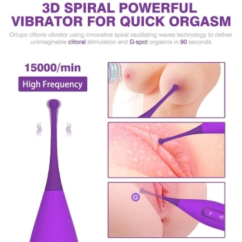 Clitoris Suction Vibration Stick PURPLE