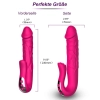 Realistic Tongue Stimulating Dildo Vibrator