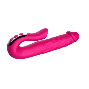 Realistic Tongue Stimulating Dildo Vibrator