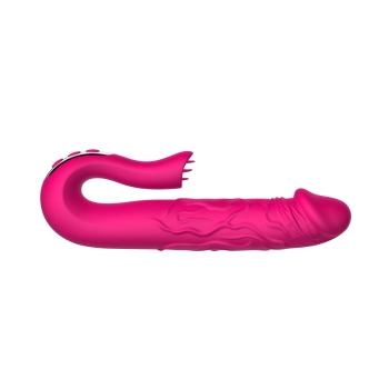 Realistic Tongue Stimulating Dildo Vibrator