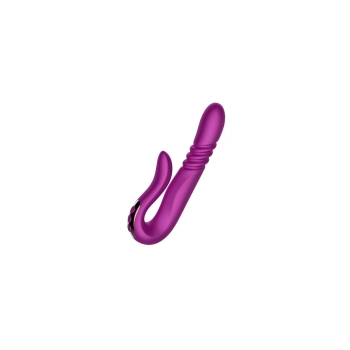 Deluxe Twirling Vibrating Thruster PURPLE