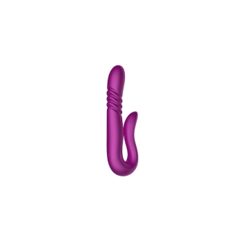 Deluxe Twirling Vibrating Thruster PURPLE