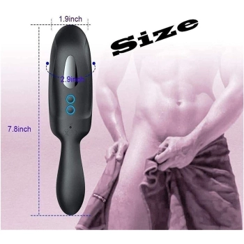 Adjustable male penis masturbator