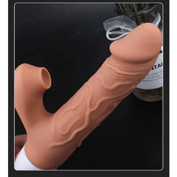 Realistic Thrusting Dildo with Suction Function