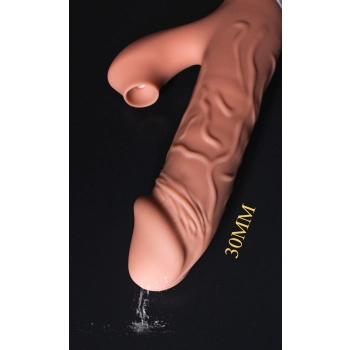 Realistic Thrusting Dildo with Suction Function