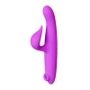 3 in 1 Thrusting Vibrator PURPLE