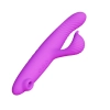 3 in 1 Thrusting Vibrator PURPLE