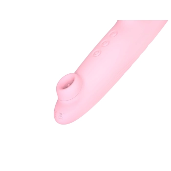 3 in 1 Thrusting Vibrator PINK