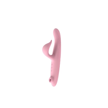 3 in 1 Thrusting Vibrator PINK