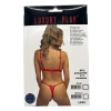 Bielizna-Luxury Play - Lingerie Set Small Red