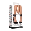 Printed Ankle Cuffs - Old School Tattoo Style - Black