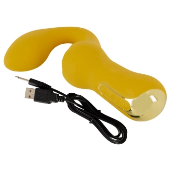 Wibrator stymulator pochwy łechtaczki 2w1 USB