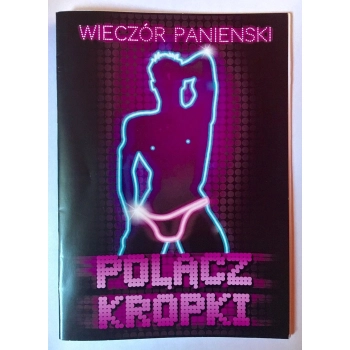 Gra Książeczka Połącz Kropki na Wieczór Panieński